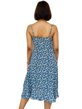 Frilled Slit Floral Midi [BACKORDER]