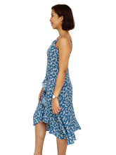 Frilled Slit Floral Midi [BACKORDER]