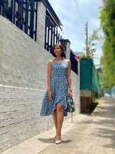 Frilled Slit Floral Midi [BACKORDER]