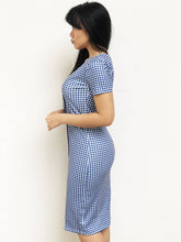 V-Neck Buttoned Midi Dress