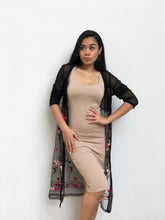 Mesh Floral Cardigan