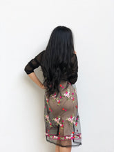 Mesh Floral Cardigan