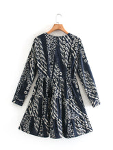 Printed Babydoll-Tea Dress
