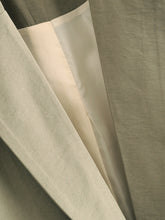 Gathered-Sleeve Blazer