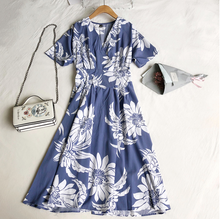 Floral Swing Midi Dress