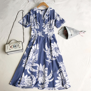 Floral Swing Midi Dress