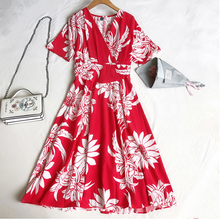 Floral Swing Midi Dress
