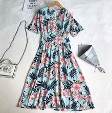 Floral Swing Midi Dress