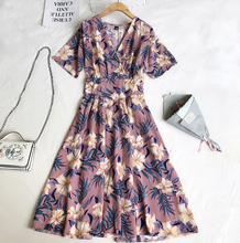 Floral Swing Midi Dress