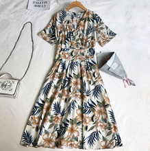Floral Swing Midi Dress