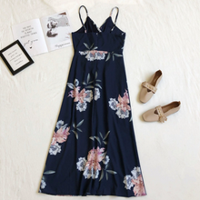 Floral Cami Max-Midi W/ Slit