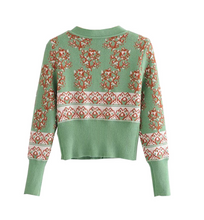 French Vintage Slimming Cardigan
