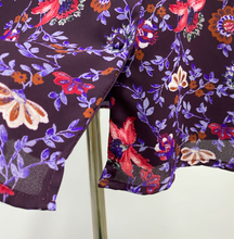 Floral Gathered-Sleeved Dress
