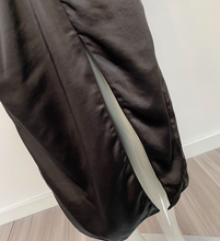 Irregular Pleated Satin Midi [Premium]