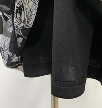 Floral Waist-Tie Chiffon Dress