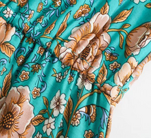 Floral Bohemian Midi Dress