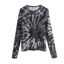Mesh Tie-Dye Tee