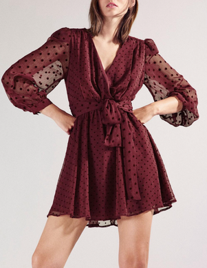 Tulle Polka-Dot Dress