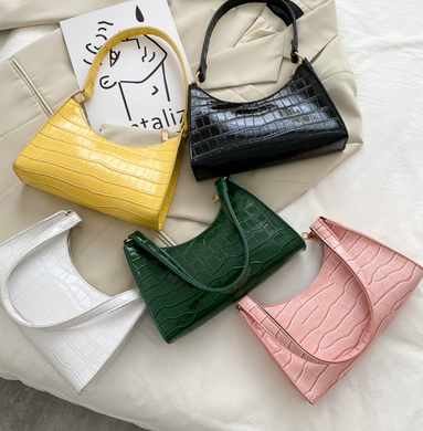 Mini Croc Baguette Bag