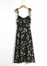 Floral Sphag-Tie Midi