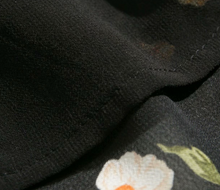 Floral Sphag-Tie Midi
