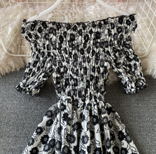 Smocked Floral Midi