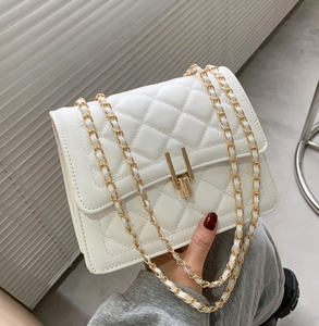 Quilted Chain Crossbody Bag
