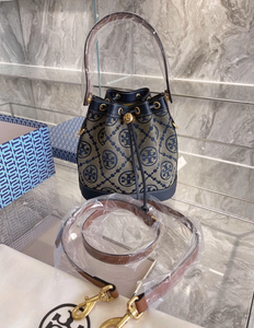 TB Monogram Bucket Bag