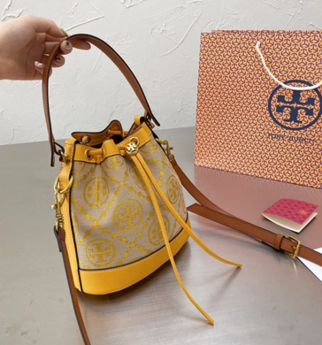 TB Monogram Bucket Bag