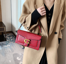 Coach Tabby Croc Crossbody