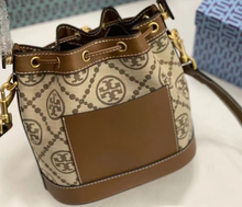 TB Monogram Bucket Bag