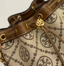 TB Monogram Bucket Bag