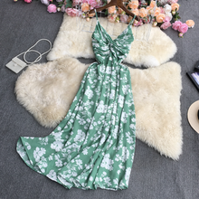 Ruched Floral Sphag Midi