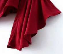 Flutter-Sleeve Off-Shoulder Top