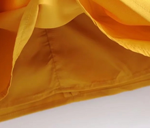 Ruffled Trumpet Sleeve Blouse [Premium Item]