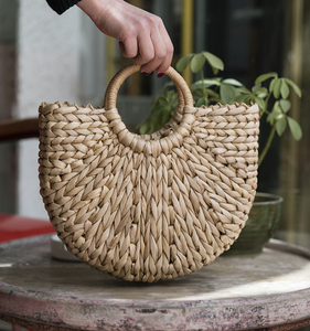 Rattan Fan Bag