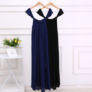 Off-Shoulder Bustier Maxi