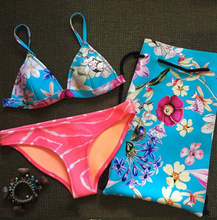 Floral Neoprene Bikini Set [Premium Quality]