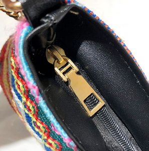 Boho Weave Tassel Bag