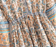 Bohemian Drawstring Dress