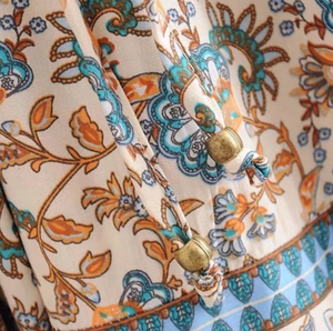 Bohemian Drawstring Dress