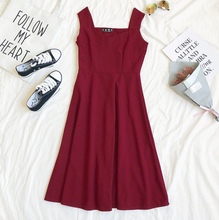 Basic Tank-Strap Midi Dress