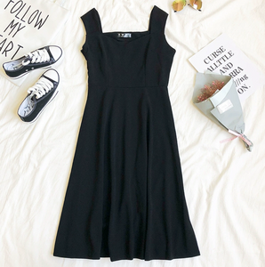 Basic Tank-Strap Midi Dress