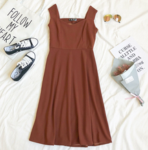 Basic Tank-Strap Midi Dress