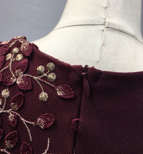 Embroidered Mesh Dress