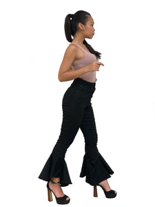 High-Waisted Cowboy Jeans