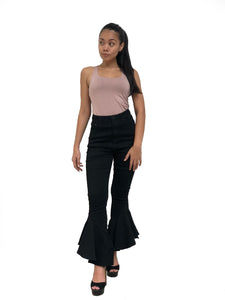 High-Waisted Cowboy Jeans