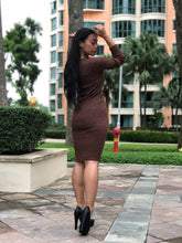 Shimmery Knitted Midi Bodycon